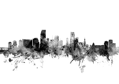 Miami Florida Skyline