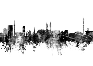 Bremen Germany Skyline