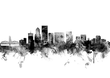 Portland Oregon Skyline