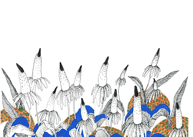 Weird fingers growing