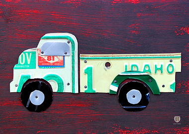 Pickup Truck Art