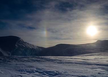 sun dogs and halo
