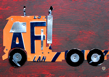 Semi Truck Art