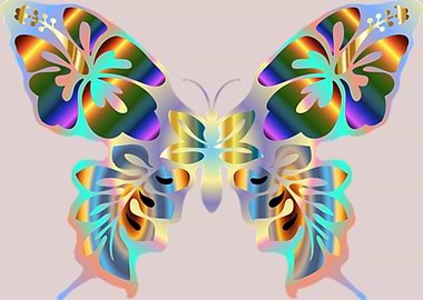 Abstract Butterfly