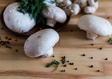 Champignon mushrooms