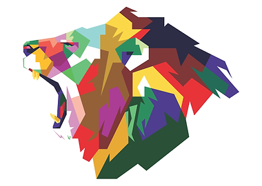 Amazing Full Color Lion