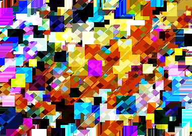 geometric pixel abstract