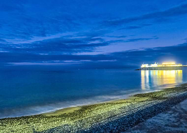 Cromer Beach At Night