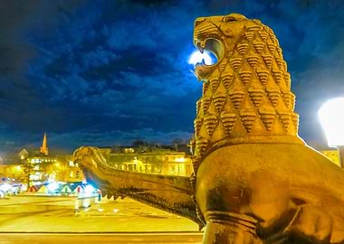 Full Moon Over Norwich
