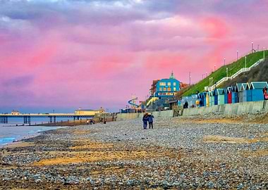 Cromer Beach Sunset