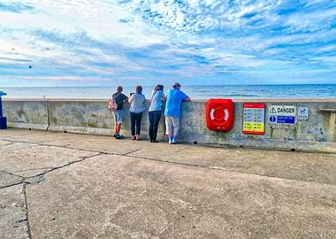 Sheringham Beach Scene