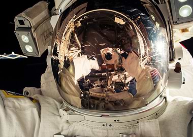 Selfie Astronaut Space