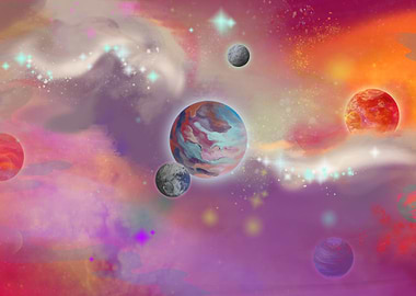 Orange Nebula planets no 2
