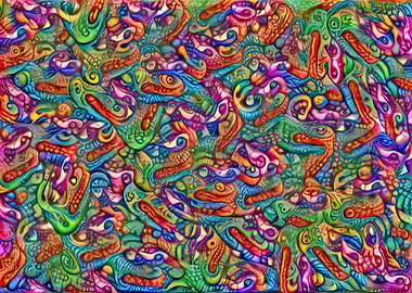 Deep Dreams Of Frog Memes