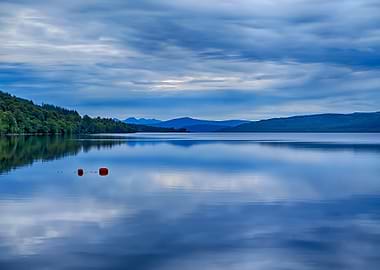 Red Buoys on Loch Rannoch