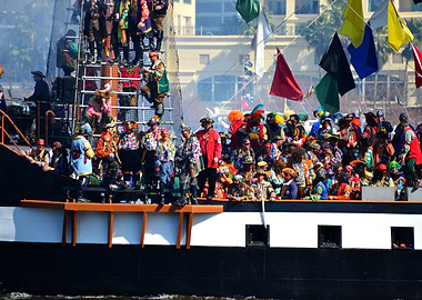 The crew of Gasparilla