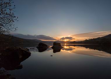 Sunset over Semmer Water