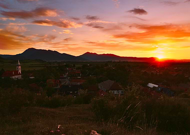 Transylvanian sunset