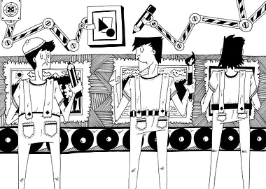 Art assembly line