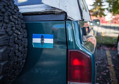 Cascadia Sticker