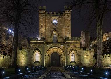 Durham Castle entrance