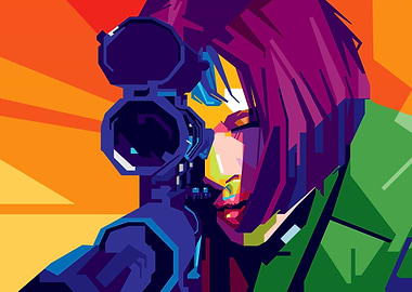 Natalie Portman Sniper