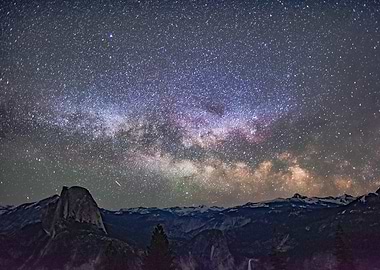 Glacier Point Milky Way