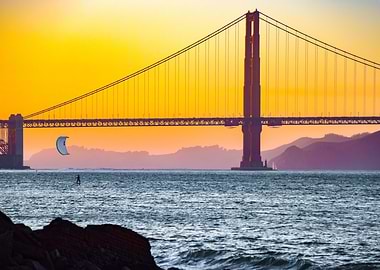 Bay Kitesurfer