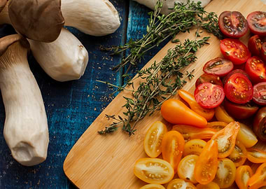 Colorful healthy vegetable