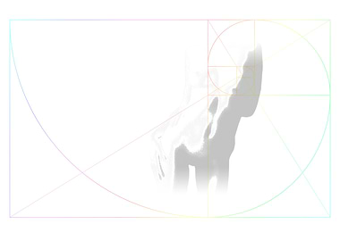 Torso in golden section