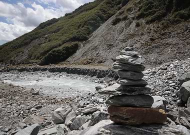 Stacked Stones Franz Josef
