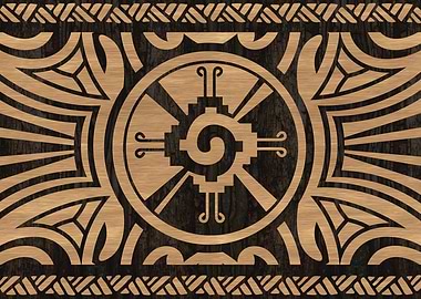 Hunab Ku Mayan symbol