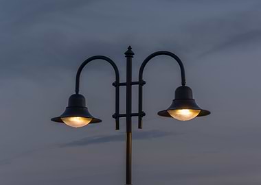 Night street lights