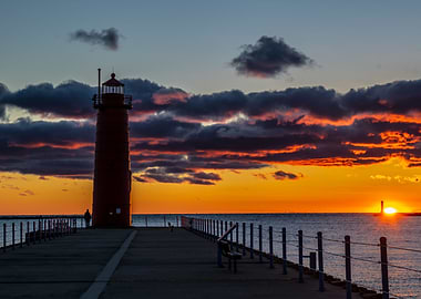 Sunset Silhouette Duo