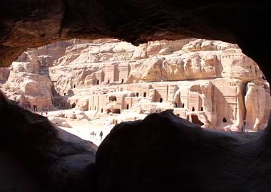 Petra soon through a cave