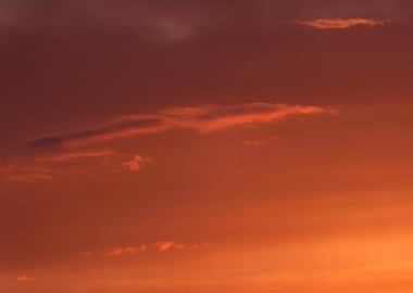 Orange red and brown