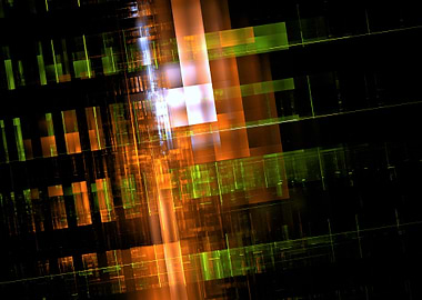 Abstract generate fractal