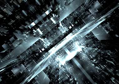 Abstract generate fractal