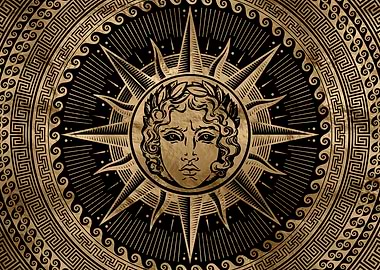 Apollo Sun God Symbol