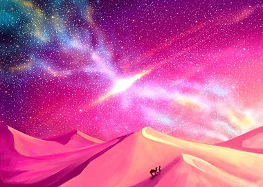 Starlit Desert