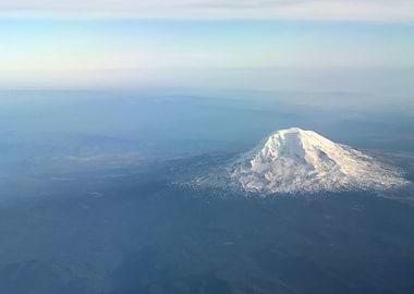 Mount Adams from Above
