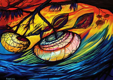 Exotic Landscape Displate