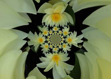 Waterlily Nirvana yellow