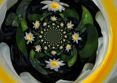 Waterlily Nirvana white