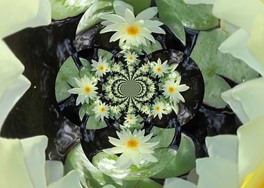 Waterlily Nirvana pearl