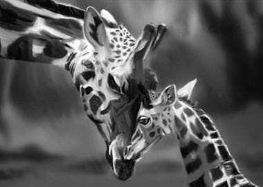 BW challenge giraffe