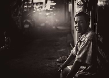 Vietnamese man portrait 1