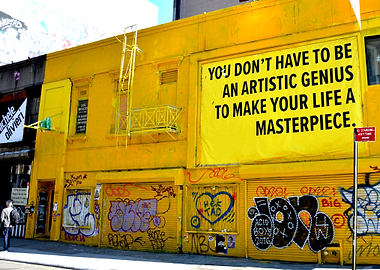 Artistic Genius Wall