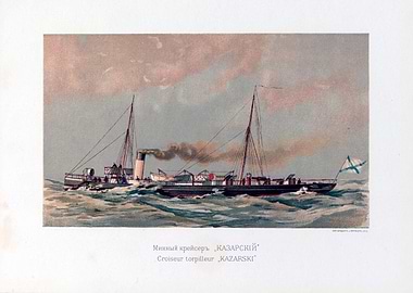 vintage ironclad russian