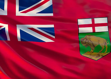 Manitoba flag Canada